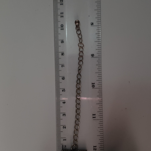 Long pendant adjustable choker boho black/grey - Picture 11 of 14